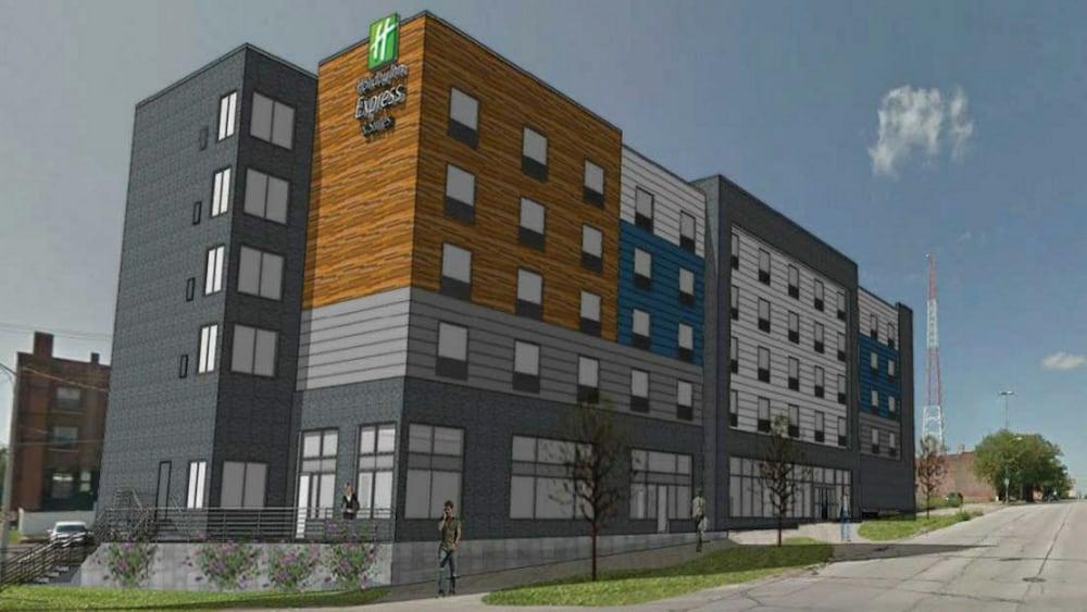 Holiday Inn Express & Suites - Omaha Downtown - Airport By Ihg المظهر الخارجي الصورة